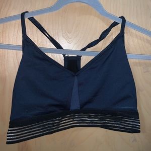 Blue Sports Bra